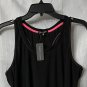 NWT Tart Intimates Womens Black Pink Sleeveless Top Tank Size XL