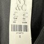 NWT New York & Co Womens Two Button Black Pinstripe Blazer Jacket Coat Size 0