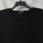 NWT Ann Taylor Womens Long Sleeve Black Viscose Stretch Pullover Top Shirt XL