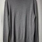 NWT Calvin Klein Womens Grey Pullover Turtleneck Top Blouse Shirt Size Large