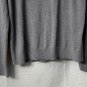 NWT Calvin Klein Womens Grey Pullover Turtleneck Top Blouse Shirt Size Large
