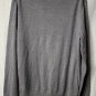 NWT Calvin Klein Womens Grey Pullover Turtleneck Top Blouse Shirt Size Large