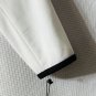 NWT Calvin Klein Womens White Black Zipped Long Sleeve Jacket Coat Size 10P