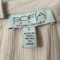 NWT Sofia Jeans Vergara Womens Blush Ruffle Off Shoulder Blouse Shirt Size Small
