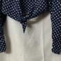 NWT We Wore What Womens Long Sleeve Cropped Bisou Top Blouse Shirt Size Medium
