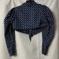 NWT We Wore What Womens Long Sleeve Cropped Bisou Top Blouse Shirt Size Medium