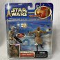 NIB Star Wars AOTC  Mace Windu with Blast Apart Battle Droid