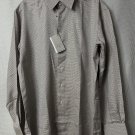 NWT Delsiena Mens Long Sleeve Cotton Button Dress Shirt Italy Size 16 1/2-42