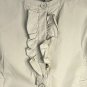 NWT Talbots Womens Long Sleeve Ruffle Button Basic Light Jacket Size 12
