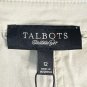 NWT Talbots Womens Long Sleeve Ruffle Button Basic Light Jacket Size 12