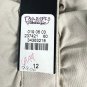 NWT Talbots Womens Long Sleeve Ruffle Button Basic Light Jacket Size 12