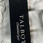 NWT Talbots Womens Long Sleeve Ruffle Button Basic Light Jacket Size 12