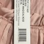 NWT August Silk Womens Elbow Length Magical Rose Top Blouse Shirt Size XL