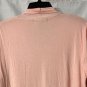 NWT August Silk Womens Elbow Length Magical Rose Top Blouse Shirt Size XL