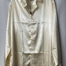 NWT PJ Paul Jones Mens Long Sleeve Button Up Shiny Yellow Shirt Size XL
