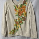 NWT J. McLaughlin Womens Long Sleeve Seville Printed Floral Cardigan Size XS