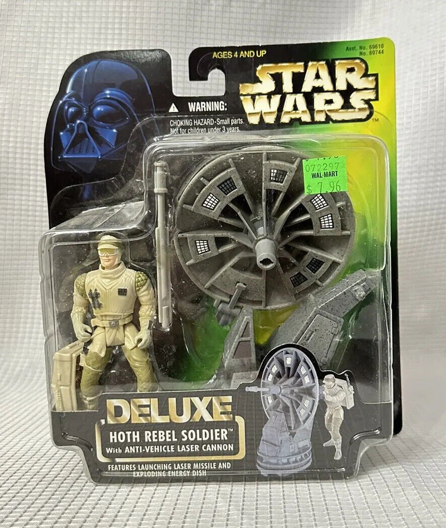 Kenner Star Wars Deluxe Hoth Rebel Soldier Action Figure NIB