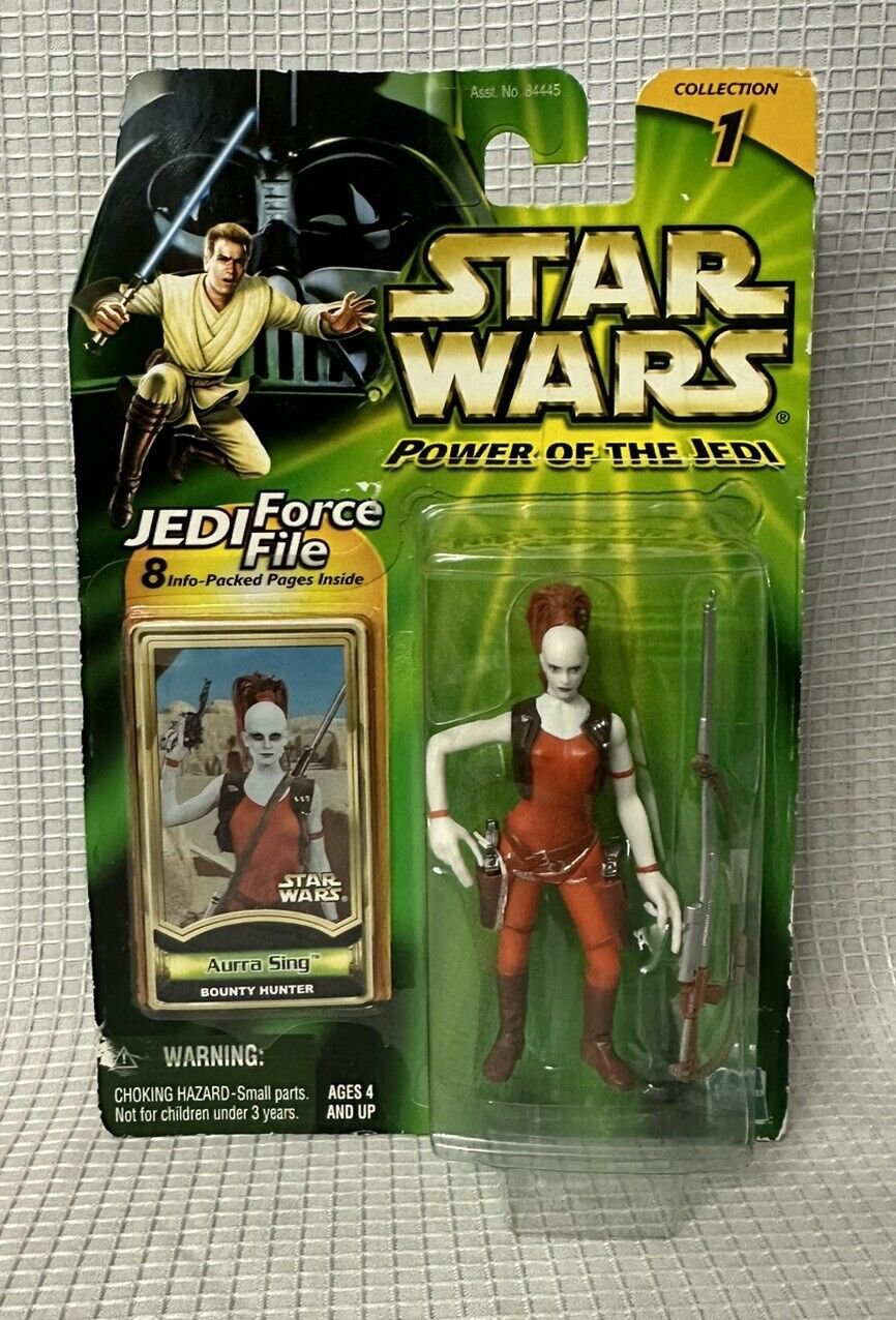 Hasbro Star Wars Potj Aurra Sing Bounty Hunter Action Figure NIB