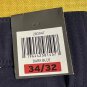 NWT Eddie Bauer Mens Dark Blue Fleece Lined Tech Outdoor Sports Pants Size 34x32