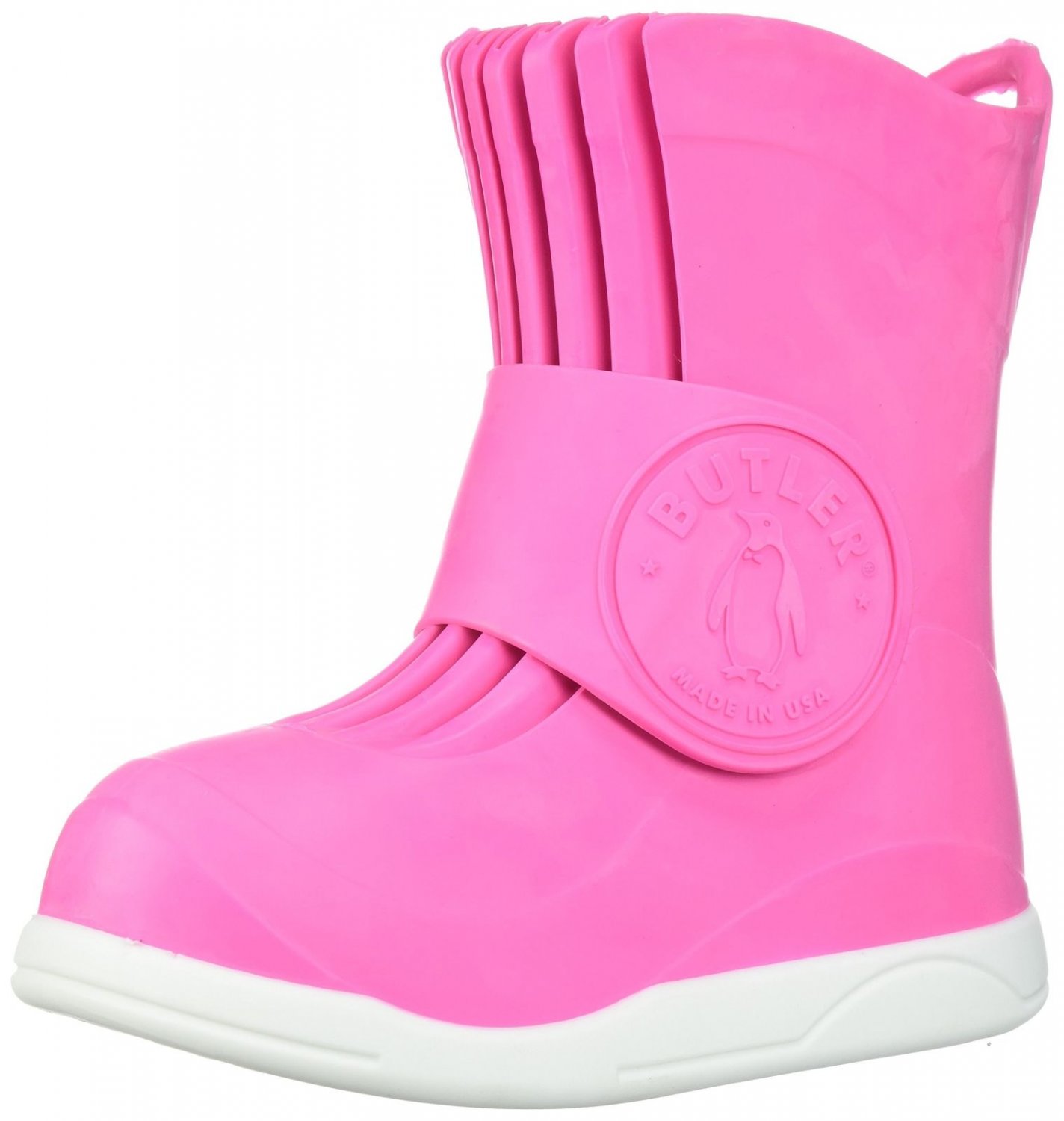 Butler Emporer Over Shoe Rain Boot-BBF305, Pink, 8