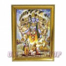 Vishvarupam of Lord Vishnu Photo Frame - Om Pooja Shop