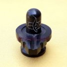 Shivling with Trinetra Dhari in Black Stone - Om Pooja Shop