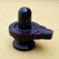 Shivling with Trinetra Dhari in Black Stone - Om Pooja Shop