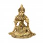 Annapurna Devi Murti in Brass - Om Pooja Shop