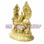 Kamdhenu Gau Mata Idol in Brass - Om Pooja Shop
