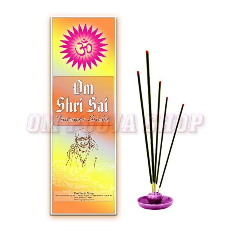 Om Shri Sai Incense Sticks - Om Pooja Shop