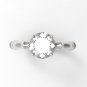 CA2 - Jewelry Engagement Ring 3D Design Downloadable File For 3D Printing