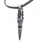 Personalized Stainless Steel Skull Pendant For Bikers .