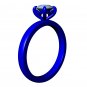 3D Engagement Ring Design STL CAD file Download able model - CD279