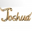 Joshua Shiny Surface Jewelry Font Necklace Pendant Design-JDS-B 3D print model