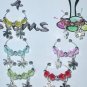 Set of 6 St Patrick's Wine Glass Charm Shamrock Marker