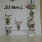 Wine Lovers Wine Glass Charm Beverage Markers