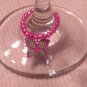 6 Mardi Gras Wine Beverage Charm Charms Handmade