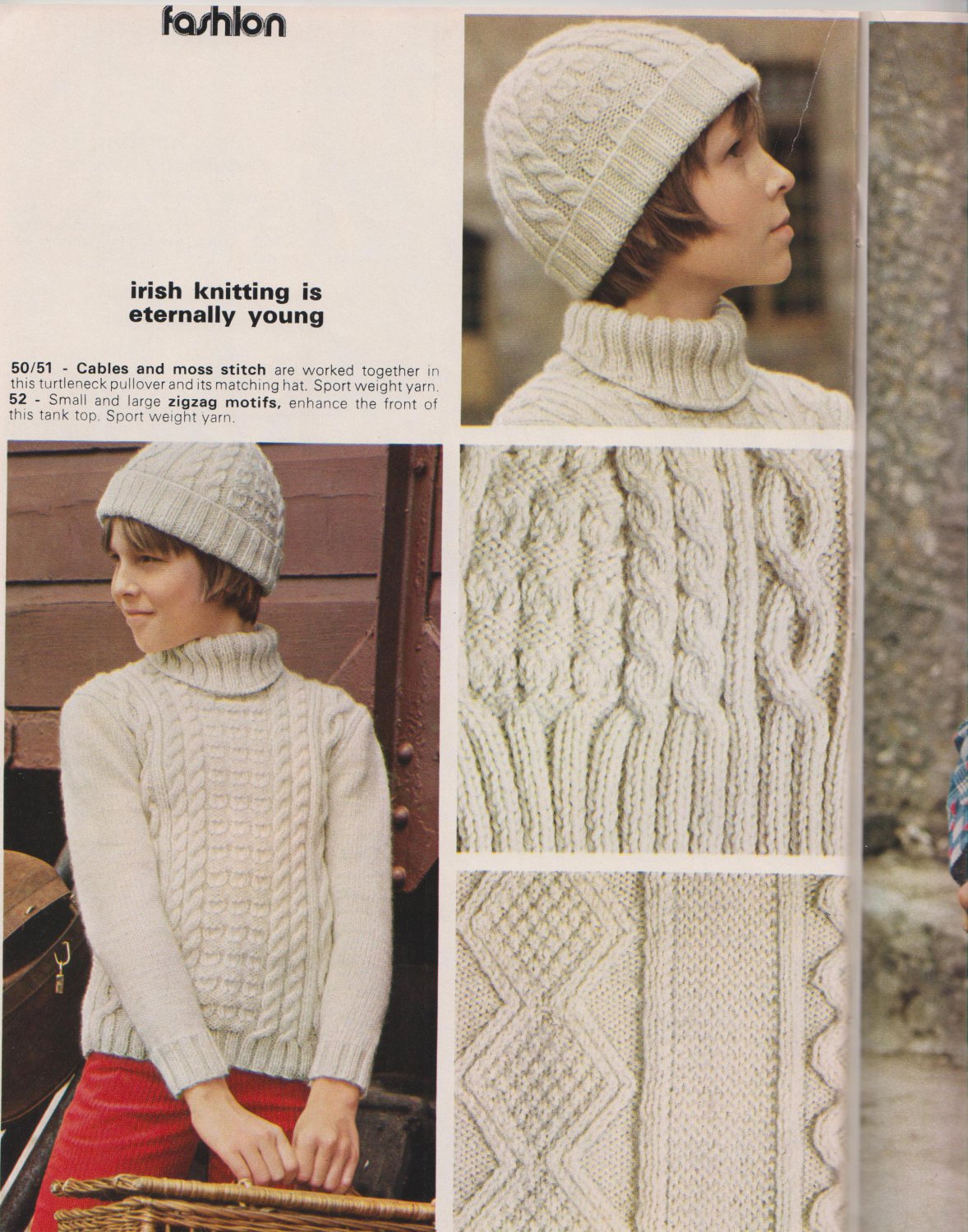 Mon Tricot 1974 Knit Crochet Magazine Md20 Mon Tricot 1974 Knit Crochet Magazine Md20