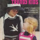 Patons #200 Trendy Kids Vintage Knitting Pattern Book - 13 designs for juniors