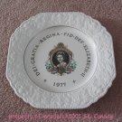 Queen Elizabeth Lord Nelson Made in England 1977 Collector Plate