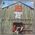 Carl & Pearl Butler Watch And Pray 1972 Vinyl LP Record