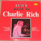 Charlie Rich Sun's Best Of Charlie Rich 1974 Vinyl LP Record
