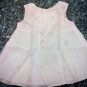 NEW 0-3 MONTHS BABY TOGS EMBROIDERED ELEGANT BABY GIRL PINK DRESS L@@K!!