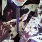 SZ LARGE KAMEHAMEHA VTG RARE MAN&acirc;��S SHIRT. PURPLE & WHITE