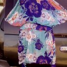 Rare Sz 16  b smart  exotic Hawaiian couture dress beautiful design
