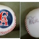 SIGNED CALIFORNIA ANGELS  1993 ROD  CAREW  & DAMION EASLEY-MLB BASEBALL SOUVENIR