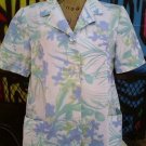 SZ 14 ALFRED DUNNER FLORAL PASTEL BLAZER STYLE BLOUSE  L@@K!!