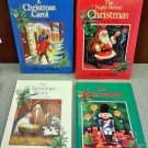 VTG 1989 BOXED SET POP UP CHRISTMAS FAVORITES -HC BOOKS COLOR PLATES L@@K!!