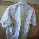 SZ XL COOKE STREET  VTG RARE MAN’S HAWAIIAN SHIRT. YELLOW –BLUE- RED