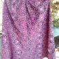 JANTZEN-SZ- M to LG-PRISTINE FORMAL FLORAL VELVETEEN SKIRT A LINE L@@K!!